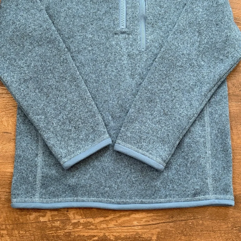 Patagonia Kids' Better Sweater 1/4-Zip Fleece Pullover in Barnacle Blue